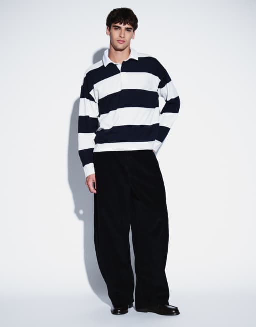 ASOS DESIGN Oversize-Cordhose mit weitem Schnitt in Schwarz, 5 von 5