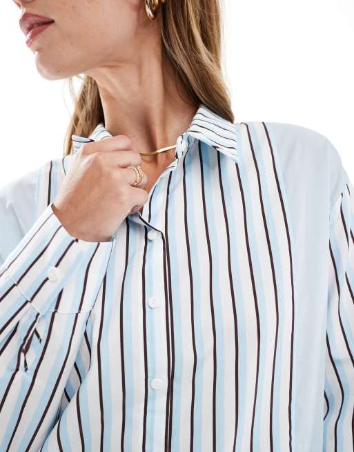 Asos striped top online