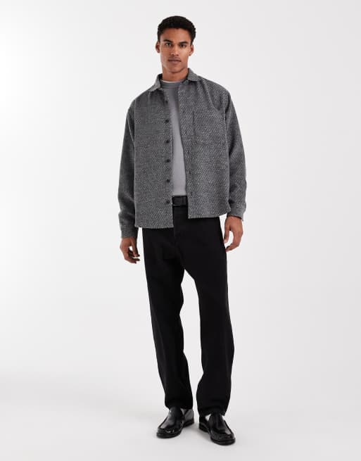 ASOS DESIGN – Oversize-Hemd in Anthrazit, 2 von 5