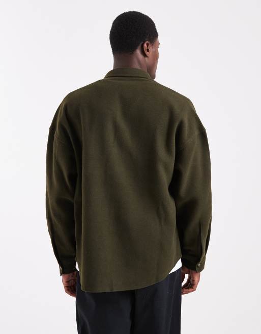 ASOS DESIGN – Oversize-Hemd in Khaki, 3 von 5