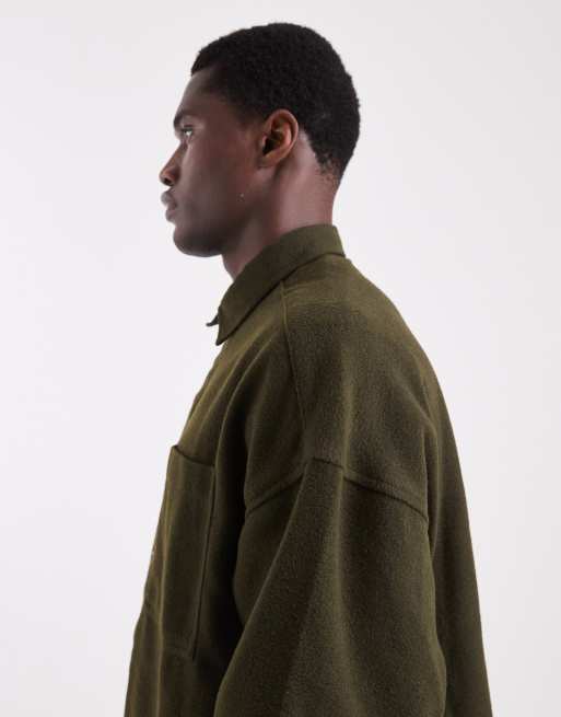 ASOS DESIGN – Oversize-Hemd in Khaki, 4 von 5
