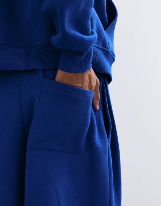 ASOS DESIGN oversize joggery o kroju balloon z zakładką z boku, 4 z 5