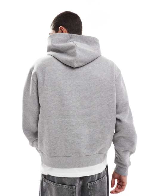 Asos mens grey hoodie on sale