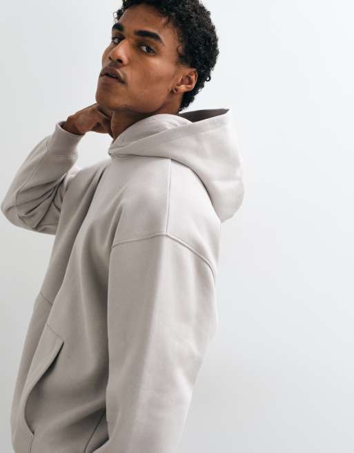 ASOS DESIGN Oversize-Kapuzenpullover mit großem Pigmentdruck auf der Rückseite, 5 von 5
