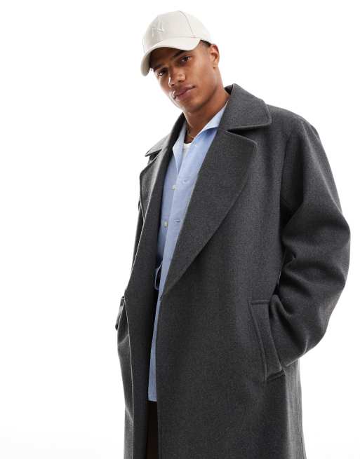 Jacket Mantel Oversize Herren Oversize Mantel Mantel Sportlich