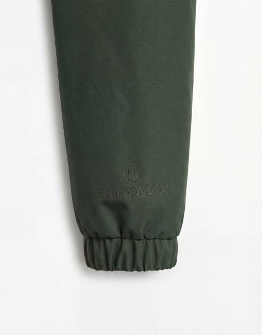 ASOS DESIGN oversize płaszcz przeciwdeszczowy w ciemnej zieleni, 9 z 9