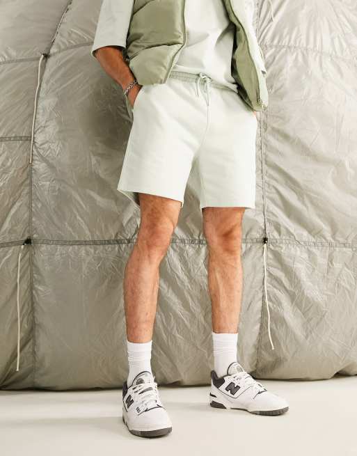 ASOS DESIGN – Oversize-Shorts in Pastellgrün