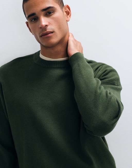 ASOS DESIGN Oversize-Strickpullover in Grün, 2 von 5