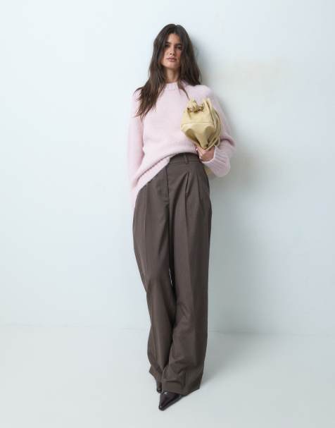 ASOS DESIGN Oversize-Strickpullover in Pink - view 1