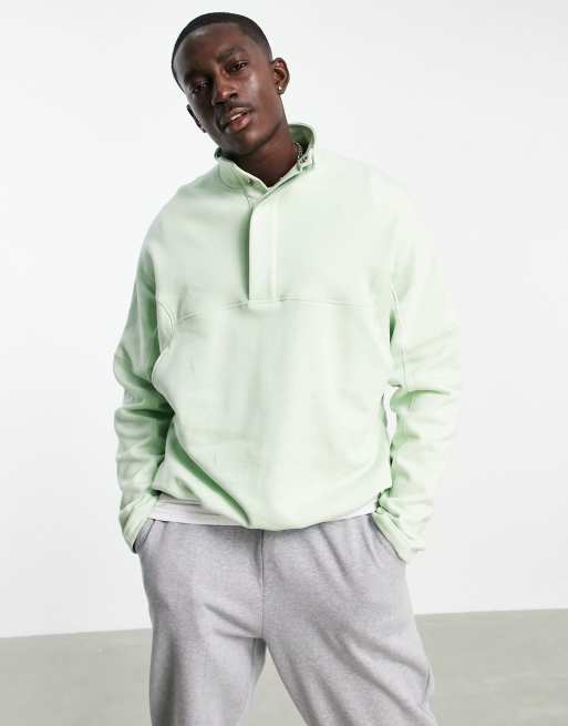 Asos Design Oversize Sweatshirt In Grün Kombiteil Mgreen Asos