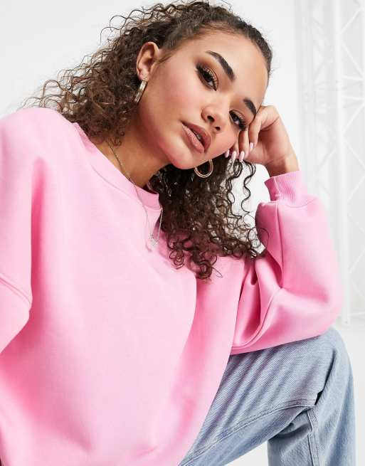 Asos oversized sweatshirt womens on sale