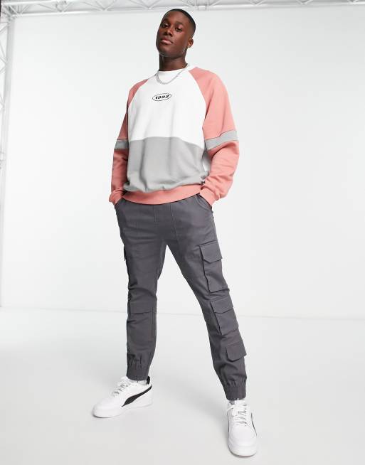 Asos design oversized sweatshirt deals