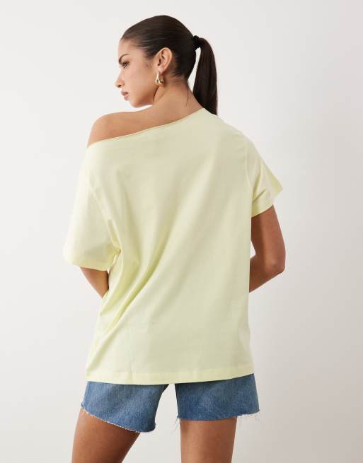 ASOS DESIGN – Oversize-T-Shirt in Rot mit „Exclusive“-Grafik, 4 von 4
