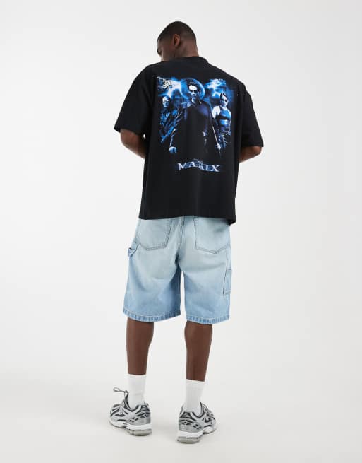 ASOS DESIGN – Oversize-T-Shirt in Schwarz mit „The Matrix“-Print, 5 von 5