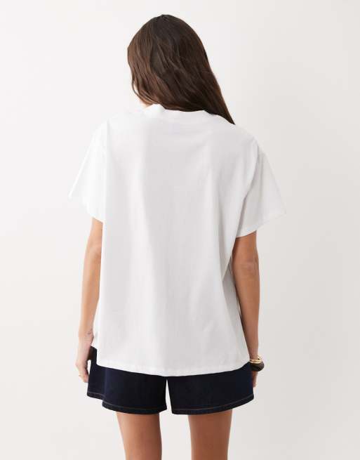 ASOS DESIGN – Oversize-T-Shirt in Schwarz und Weiß mit „Mexico“-Fotoprint, 4 von 4