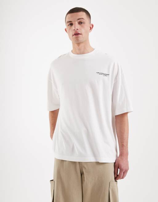 ASOS DESIGN – Oversize-T-Shirt in Weiß mit Frucht-Grafik, 3 von 5
