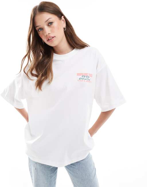 Asos white shirt womens online