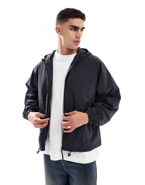 ASOS Design – Oversize-Trainingsjacke in Schwarz - view 1