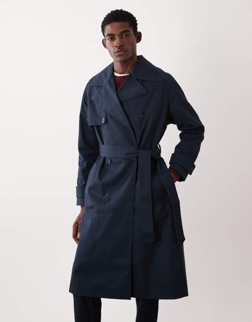ASOS DESIGN – Oversize-Trenchcoat in Marineblau, 2 von 5