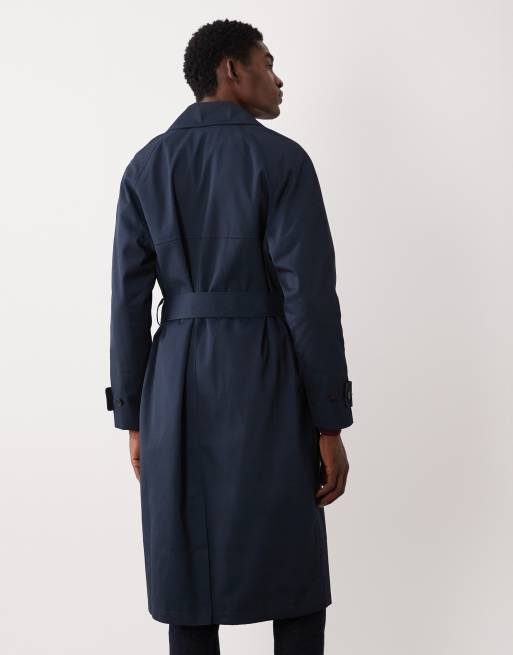 ASOS DESIGN – Oversize-Trenchcoat in Marineblau, 5 von 5