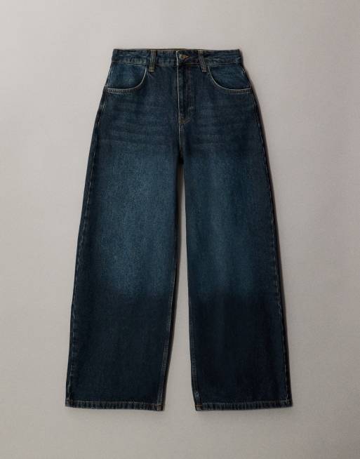 ASOS DESIGN - Oversized baggy boyfriend jeans in groen met wassing, 5 van 7