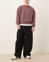 ASOS DESIGN super baggy pull on cargo pants in tan