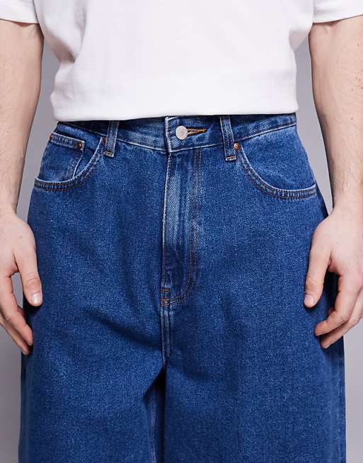 ASOS DESIGN oversized baggy jeans in mid wash blue | ASOS ASOS DESIGN oversized baggy jeans in mid wash blue | ASOS