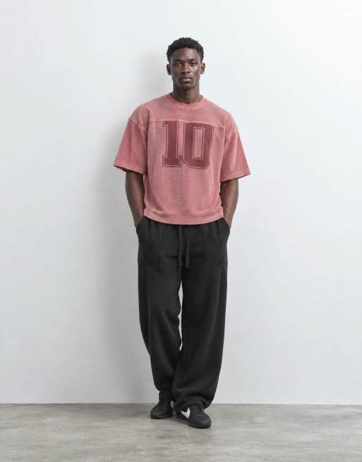 ASOS DESIGN oversized ballon-joggingbukser med cargolommer og læg i sort, 6 af 9