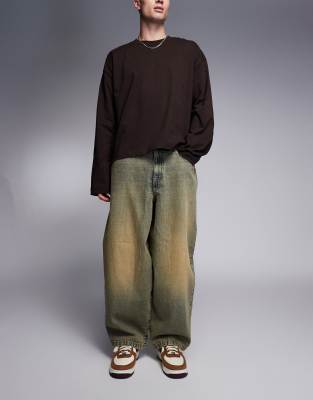 Button Balloon Jeans - Light Blue main image 0
