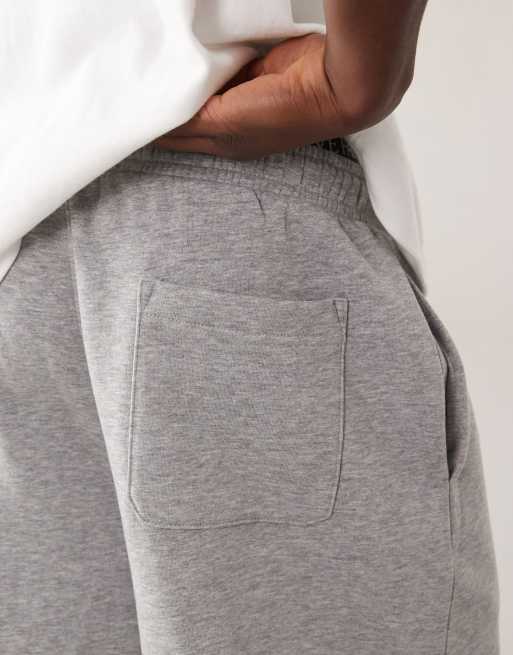 ASOS DESIGN oversized balloon fit joggers in grijs gemêleerd, 5 van 5