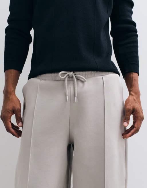 ASOS DESIGN oversized balloon fit sweatpants in gray, 4 of 5