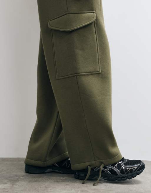 ASOS DESIGN oversized balloon-joggingbukser med læg og cargolomme i polybomuld, 2 af 5
