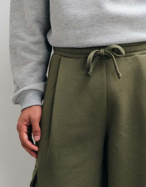 ASOS DESIGN oversized balloon-joggingbukser med læg og cargolomme i polybomuld, 5 af 5