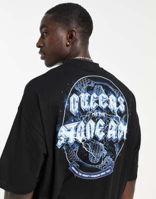 ASOS DESIGN oversized band t-shirt with 