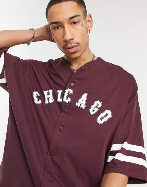 Oversized store baseball tee