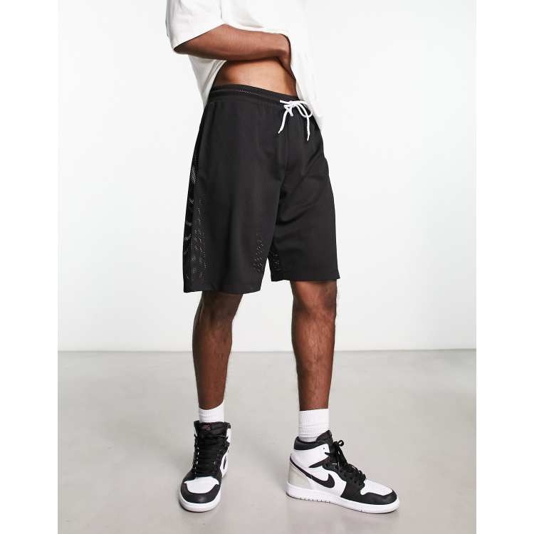 Long black outlet basketball shorts