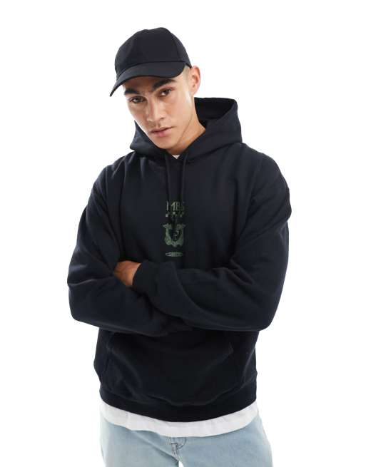 Black hoodie cheap asos