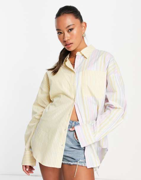 vertical striped shirt womens