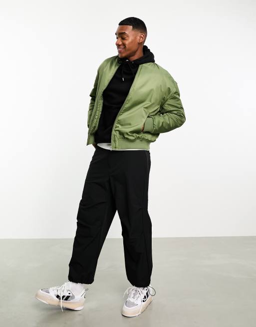 話題の最新アイテム エイソス ASOS DESIGN oversized bomber jacket