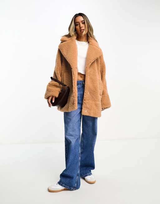 Asos bear coat sale