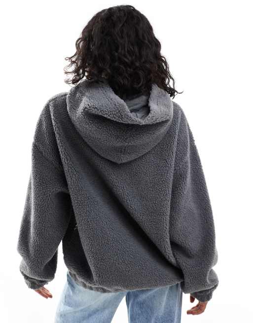 Borg hoodie mens deals