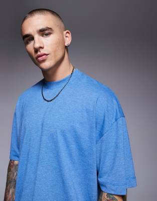 Asos Design Oversized Boxy Drop Shoulder T-shirt Overdyed