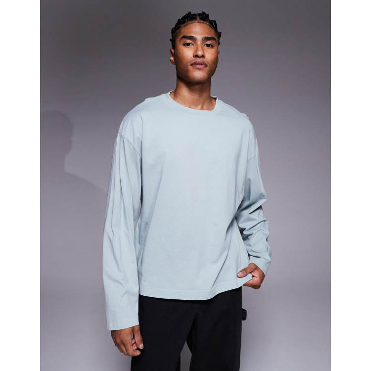 ASOS DESIGN oversized boxy dropped armholes long sleeve t