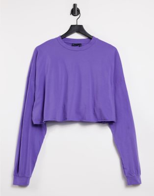 asos purple top