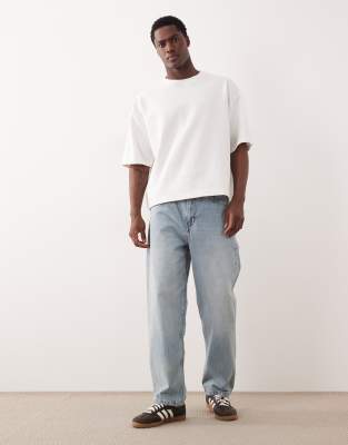 Asos Design Oversized Boxy T-shirt In White