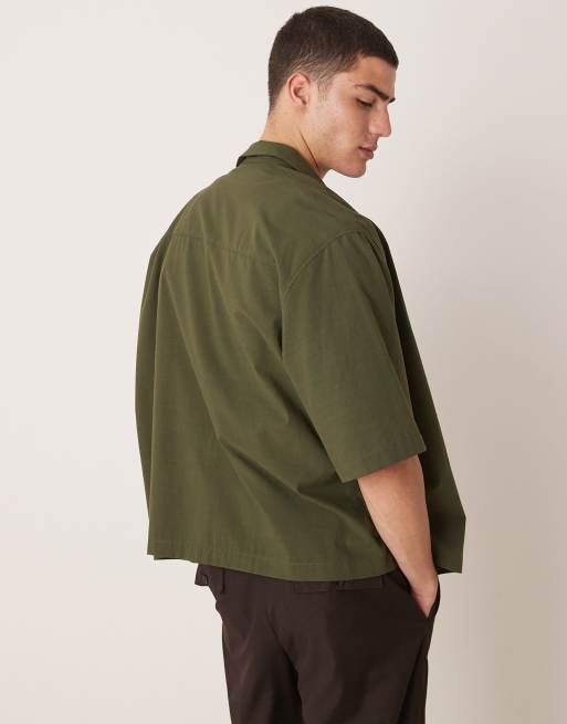 トップス PLEATS POCKET SHIRT ISSEY MIYAKE Checker Woven Pleats T Shirt Grey 3 (K-119229