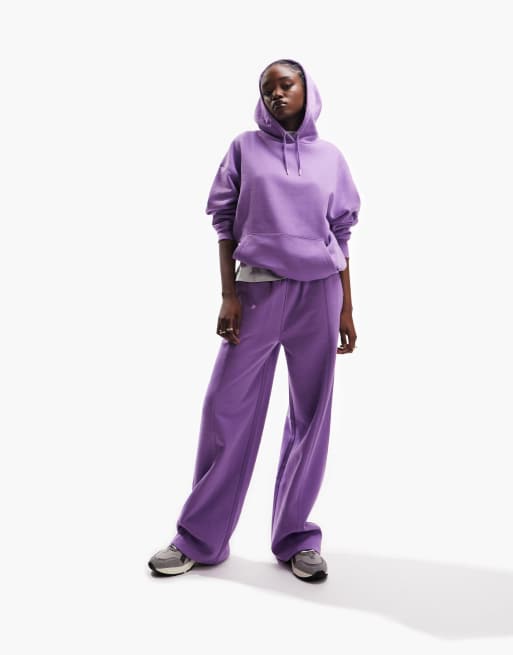 ASOS DESIGN oversized boyfriend hoodie in purple ASOS