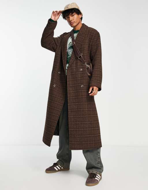 Checkered overcoat store