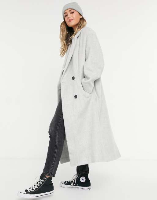 Asos clearance grey coat