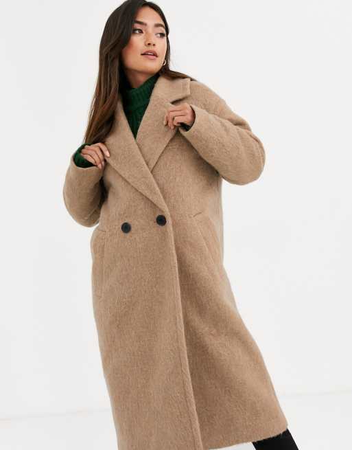 Asos 2024 camel overcoat